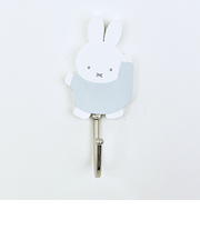 ミッフィー miffy マグネットフック ブルーグレー