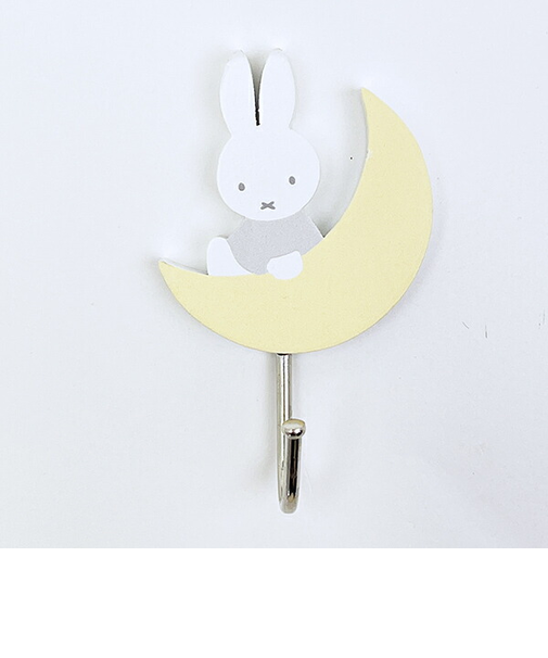 ミッフィー miffy マグネットフック ライトグレー