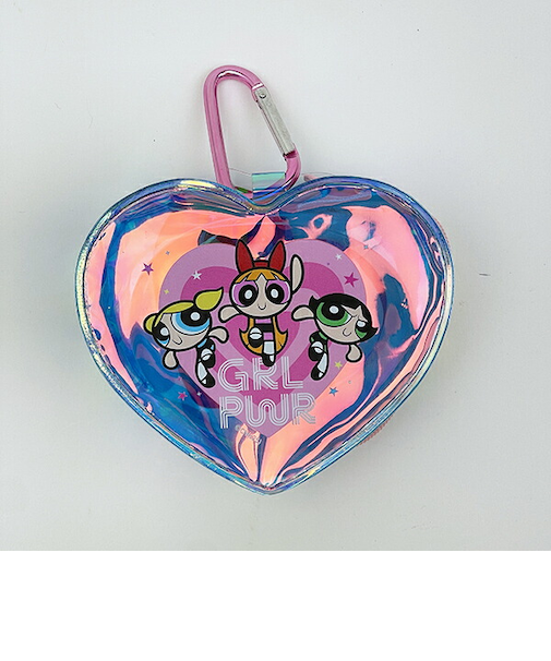 パワーパフガールズ ハートオーロラポーチ ピンク パワパフ