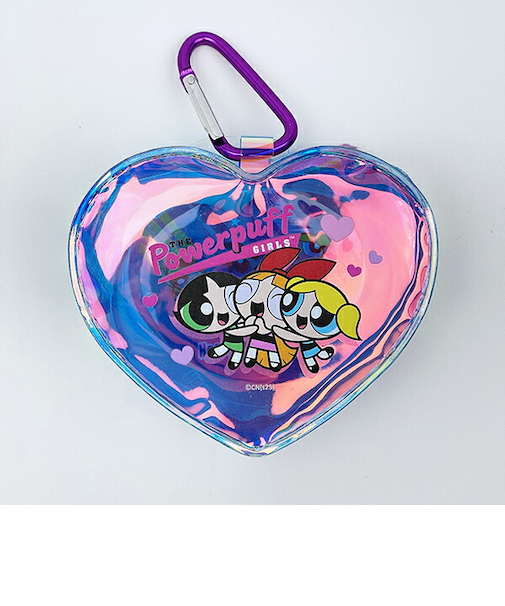 パワーパフガールズ ハートオーロラポーチ パープル パワパフ