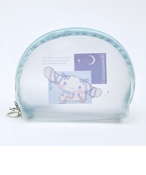 サンリオ シナモロール クリアマットポーチ バレエコア シナモン Sanrio