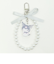 サンリオ クロミ リボンパールキーチェーン バレエコア  Sanrio