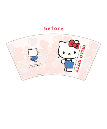 サンリオ ハローキティ チェンジングタンブラー コップ Sanrio