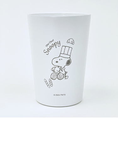 スヌーピー 内側セラミックステンレスタンブラー ホワイト コップ  SNOOPY