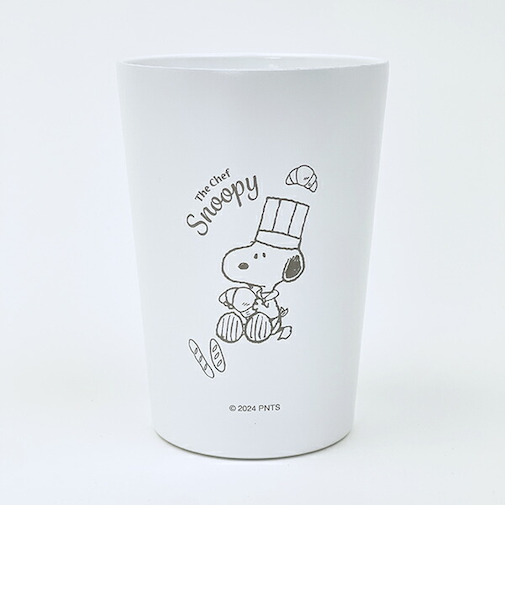 スヌーピー 内側セラミックステンレスタンブラー ホワイト コップ  SNOOPY