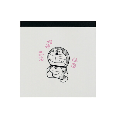 ドラえもん メモパッドスクエア ニコニコ 文具 日本製