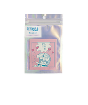 ドラえもん ステッカー ピンク 文具 日本製