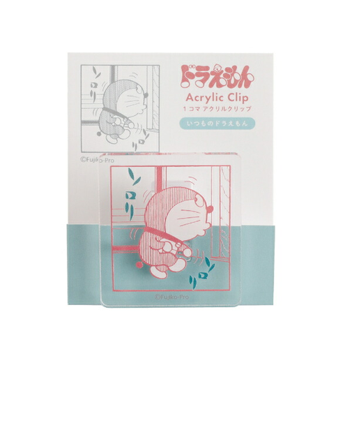 ドラえもん アクリルクリップ (ブルー) 文具 日本製
