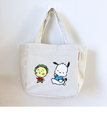 サンリオキャラクターズ×コジコジ ポチャッコ トートバッグ ランチ Sanrio