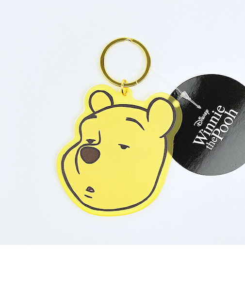 ディズニー くまのプーさん 染色アクリルキーホルダー ファニーフェイスフレンズ  Disney