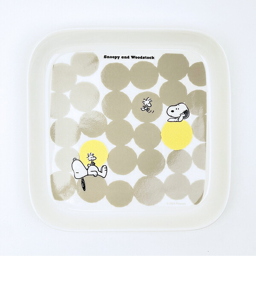 スヌーピー バルーン モーメントスクエアトレー お皿 食器 SNOOPY