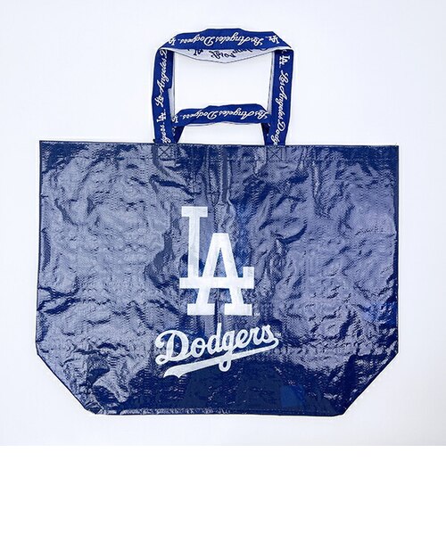 MLB(メジャーリーグ) ドジャース ショッピングトートバッグ ブルー