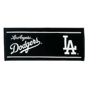 MLB(メジャーリーグ)  ドジャース フェイスタオル ブラック