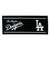 MLB(メジャーリーグ)  ドジャース フェイスタオル ブラック