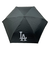 MLB(メジャーリーグ)  ドジャース 折りたたみ傘 ブラック 晴雨兼用