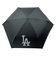 MLB(メジャーリーグ)  ドジャース 折りたたみ傘 ブラック 晴雨兼用