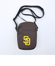 MLB(メジャーリーグ)  パドレス ミニショルダーバッグ ブラウン