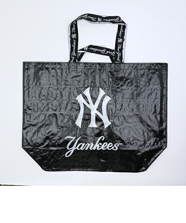 MLB(メジャーリーグ)  ヤンキース ショッピングトートバッグ ブラック