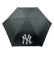 MLB(メジャーリーグ)  ヤンキース 折りたたみ傘 ブラック 晴雨兼用