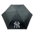 MLB(メジャーリーグ)  ヤンキース 折りたたみ傘 ブラック 晴雨兼用
