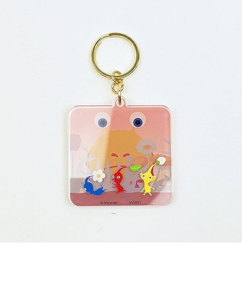 ピクミン レイヤーアクリルキーホルダー ゆうぐれ 日本製
