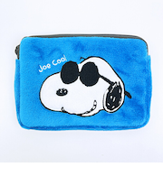 スヌーピー ジョー・クール ミニティッシュポーチ付きパスケース  SNOOPY