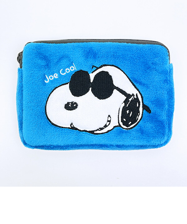 スヌーピー ジョー・クール ミニティッシュポーチ付きパスケース  SNOOPY