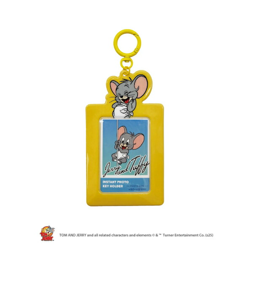 トムとジェリー インスタントフォトキーリング (タフィー)