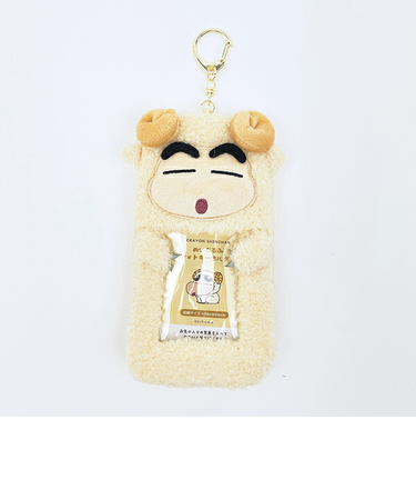 クレヨンしんちゃん ひつじ ぬいぐるみフォトキーホルダー 推し活