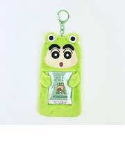 クレヨンしんちゃん かえる ぬいぐるみフォトキーホルダー 推し活
