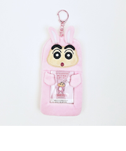 クレヨンしんちゃん うさぎ ぬいぐるみフォトキーホルダー 推し活