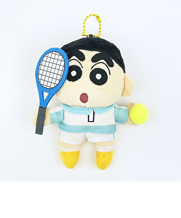 クレヨンしんちゃん テニス部 部活マスコットキーホルダー 推し活