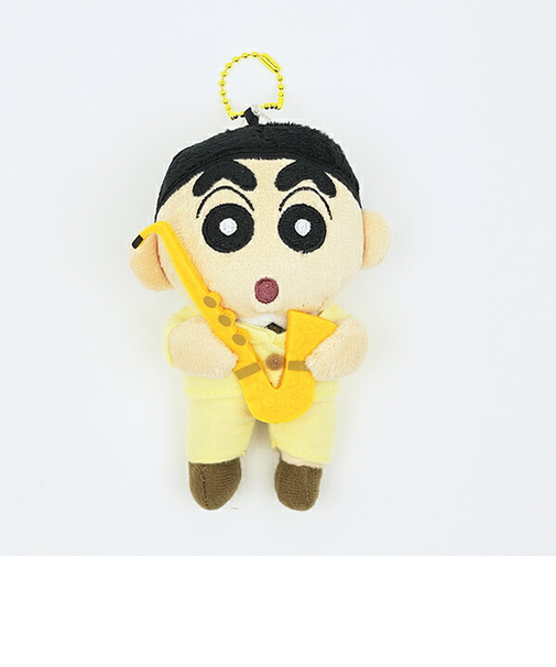 クレヨンしんちゃん 吹奏楽部 部活マスコットキーホルダー 推し活