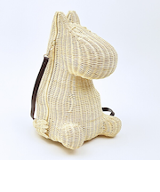 ムーミン ラタンバッグ 全身 ショルダーバッグ ACCOMMODE アコモデ MOOMIN