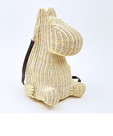 ムーミン ラタンバッグ 全身 ショルダーバッグ ACCOMMODE アコモデ MOOMIN