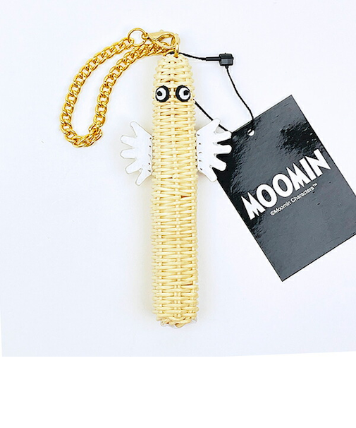 ムーミン ニョロニョロ ラタンチャーム キーホルダー MOOMIN