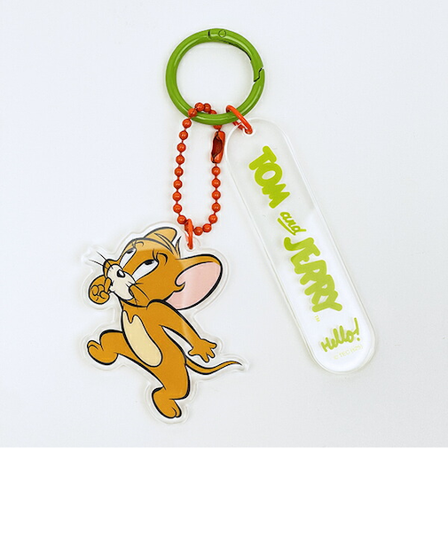 トムとジェリー ジェリー ハローアクリルチャーム キーホルダー トムジェリ