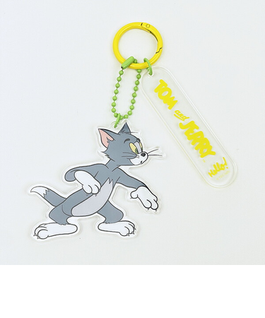 トムとジェリー トム ハローアクリルチャーム キーホルダー トムジェリ