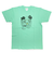 水森亜土 リボンファッション 半袖Tシャツ(M) ミント アパレル