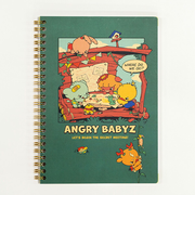 AngryBabyz アングリーベイビーズ リングノート 秘密基地 文具 アンベビ