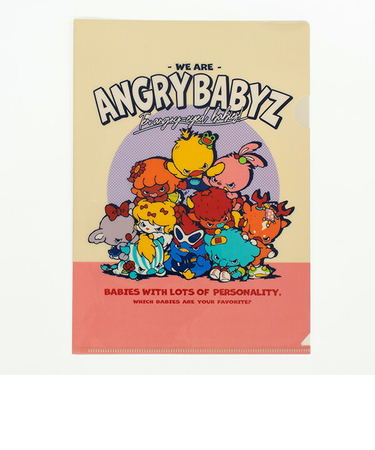AngryBabyz アングリーベイビーズ クリアファイル 10匹 文具 アンベビ