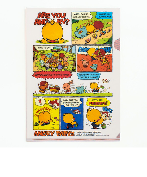 AngryBabyz アングリーベイビーズ クリアファイル コミック 文具 アンベビ