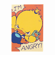AngryBabyz アングリーベイビーズ 大泣きミック ポストカード 文具 アンベビ