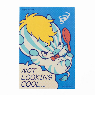 AngryBabyz アングリーベイビーズ 大泣きジービー ポストカード 文具 アンベビ