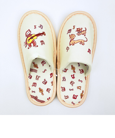 おさるのジョージ シンギングジョージ スリッパ