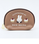 ミッフィー miffy ラウンドティッシュポーチ ブラウン ドルチェシリーズ