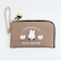 ミッフィー miffy キーパスポーチ ブラウン ドルチェシリーズ キーケース 定期入れ