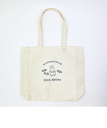 ミッフィー miffy トートバッグ アイボリー ドルチェシリーズ