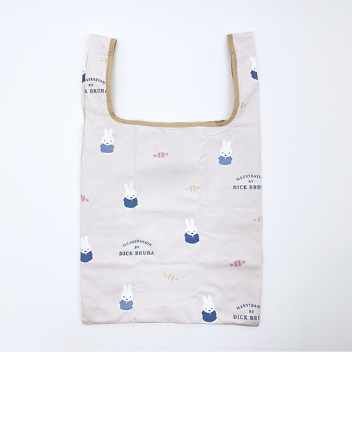 ミッフィー miffy エコバッグ アイボリー ドルチェシリーズ