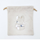 ミッフィー miffy 巾着 アイボリー ドルチェシリーズ